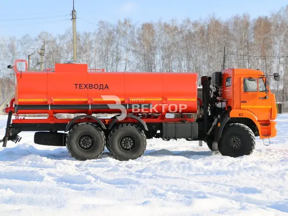 Пищевая автоцистерна АЦПТ Камаз 43118 б/у фото 4