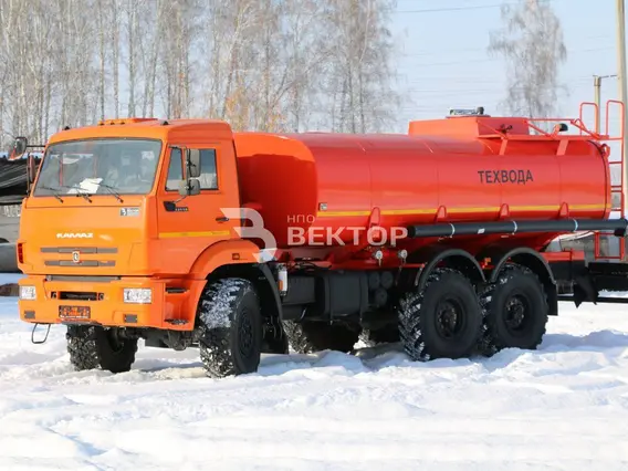 Пищевая автоцистерна АЦПТ Камаз 43118 б/у фото 15