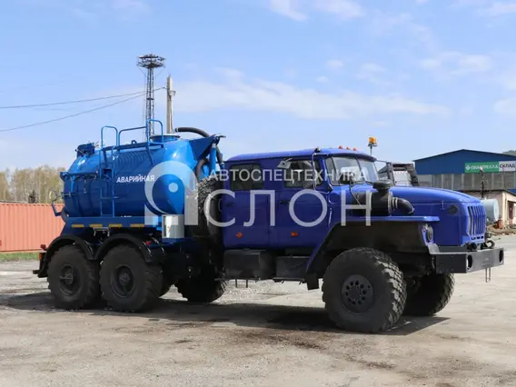 Вакуумная автоцистерна Урал 4320-60 2026 года новый фото 2