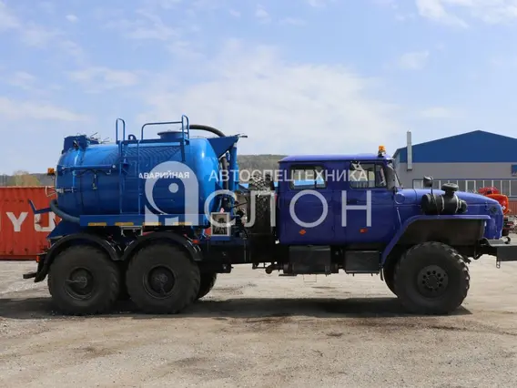 Вакуумная автоцистерна Урал 4320-60 2026 года новый фото 3