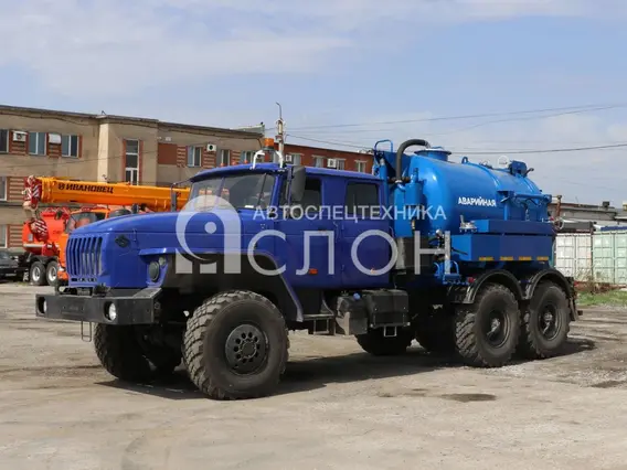 Вакуумная автоцистерна Урал 4320-60 2026 года новый фото 9