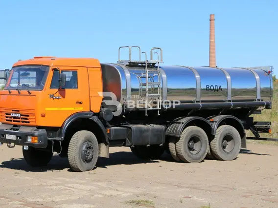 Пищевая автоцистерна АЦПТ Камаз 65115  б/у фото 3