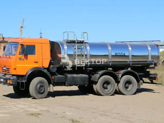 Пищевая автоцистерна АЦПТ Камаз 65115  б/у фото 4