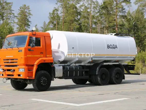 Пищевая автоцистерна АЦПТ Камаз 65225  б/у фото 2