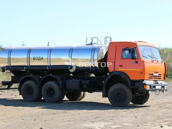 Пищевая автоцистерна АЦПТ Камаз 65115  б/у фото 13