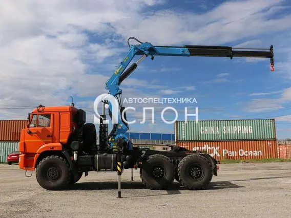Тягач с КМУ Камаз 5350 2025 года новый фото 7