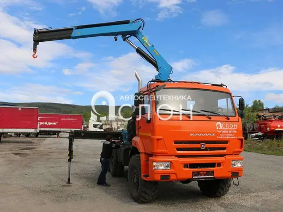 Тягач с КМУ Камаз 5350 2025 года новый фото 9