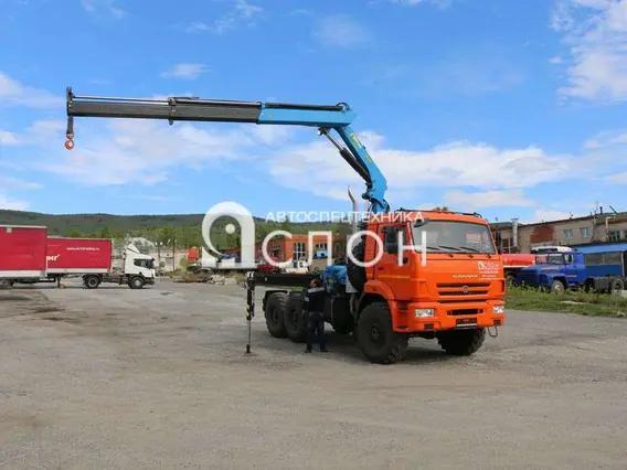 Тягач с КМУ Камаз 5350 2025 года новый фото 10