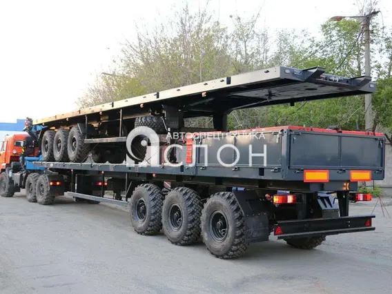 Тягач с КМУ Камаз 5350 2025 года новый фото 13