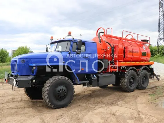 Вакуумная автоцистерна Урал 4320 2026 года новый фото 7