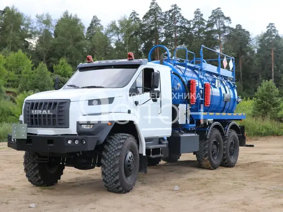 Вакуумная автоцистерна Урал 4320 NEXT 2026 года новый фото 4