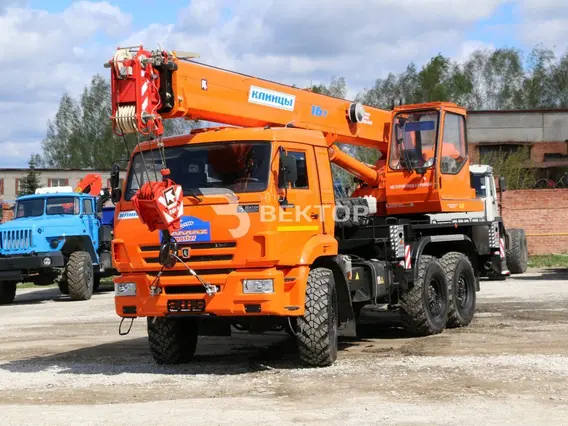 Автокран Автокран Клинцы КС-35719-7-02 (16 тонн) на шасси КАМАЗ-43118  б/у фото 4