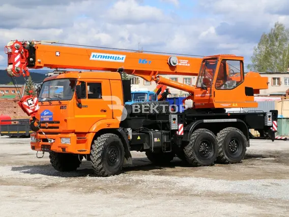 Автокран Автокран Клинцы КС-35719-7-02 (16 тонн) на шасси КАМАЗ-43118  б/у фото 6