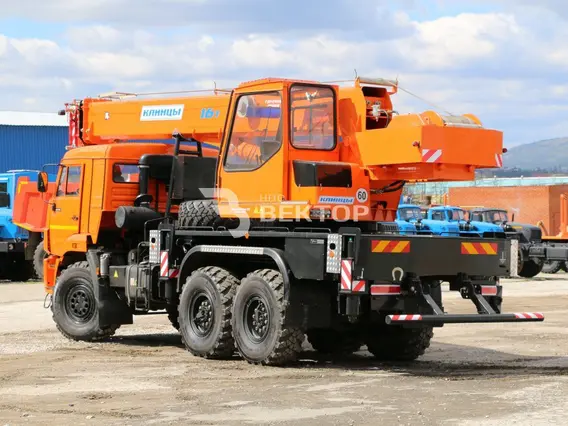 Автокран Автокран Клинцы КС-35719-7-02 (16 тонн) на шасси КАМАЗ-43118  б/у фото 10