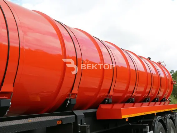 Полуприцеп-цистерна вакуумная ВЕКТОР ППЦВ-30ОД  б/у фото 14