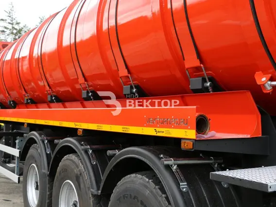 Полуприцеп-цистерна вакуумная ВЕКТОР ППЦВ-30ОД  б/у фото 22