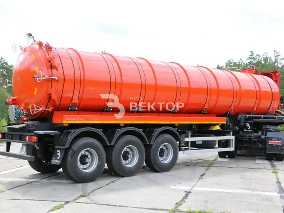 Полуприцеп-цистерна вакуумная ВЕКТОР ППЦВ-30ОД  б/у фото 6