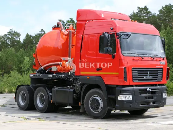Полуприцеп-цистерна вакуумная ВЕКТОР ППЦВ-30ОД  б/у фото 9