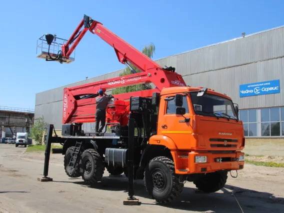 Автовышка Камаз 43118 2022 года новый фото 4