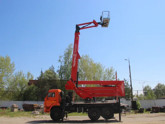 Автовышка Камаз 43118 2022 года новый фото 5