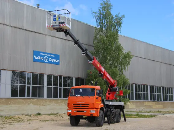 Автовышка Камаз 43118 2022 года новый фото 6