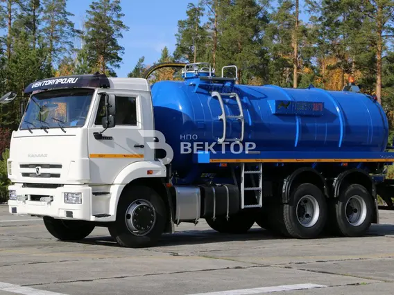 Вакуумная автоцистерна Камаз 65115  б/у фото 2