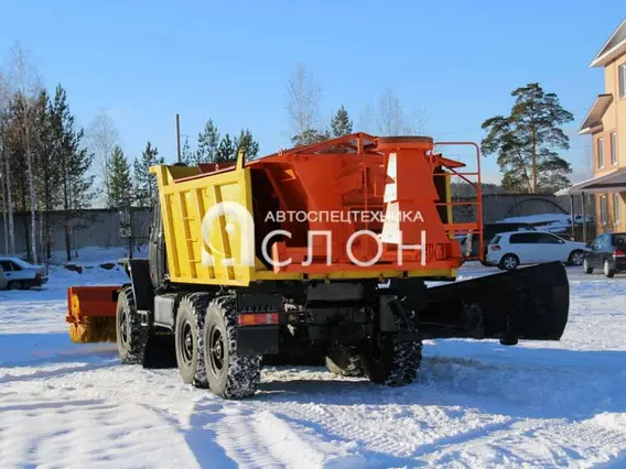 Дорожно-уборочный автомобиль Урал 5557 2025 года новый фото 3