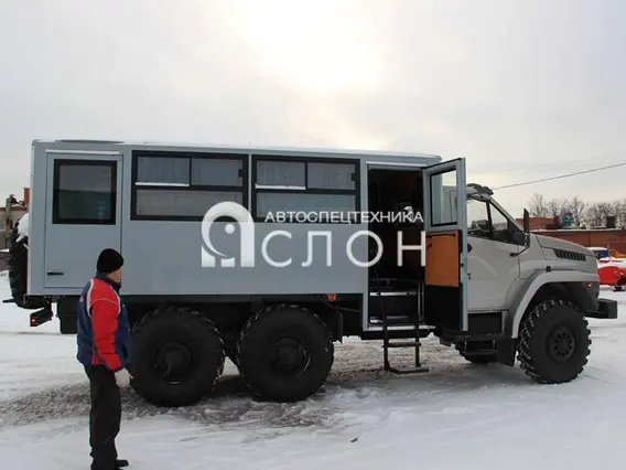 Вахтовый автобус Урал NEXT 3255 2025 года новый фото 4
