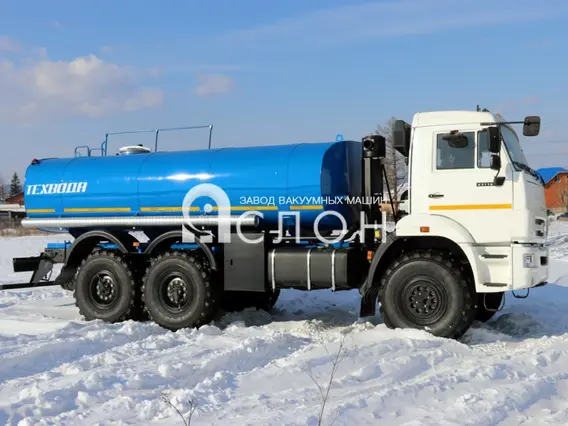 Пищевая автоцистерна АЦПТ Камаз 43118  б/у фото 7