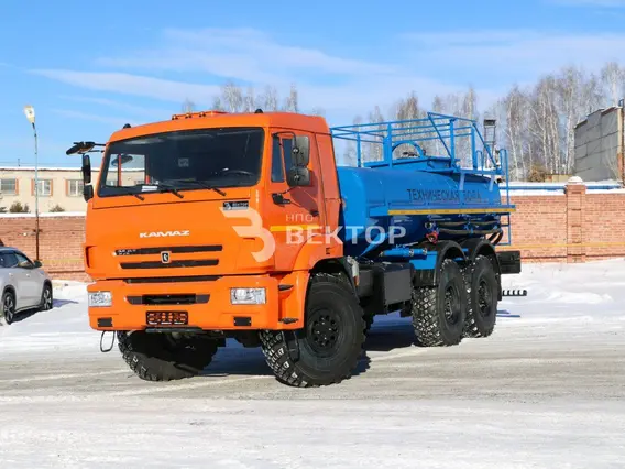 Пищевая автоцистерна АЦПТ Камаз 43118  б/у фото 7