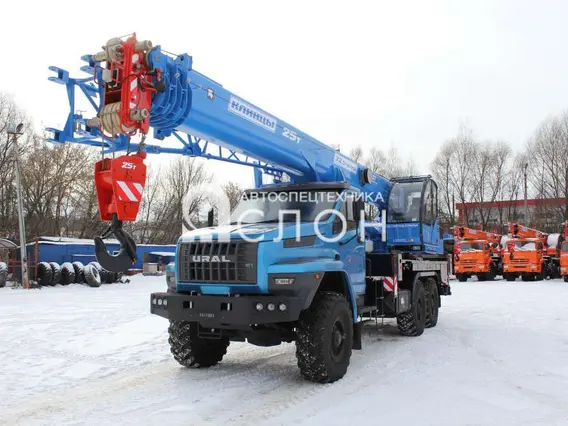 Автокран Урал 4320 NEXT 2025 года новый фото 3