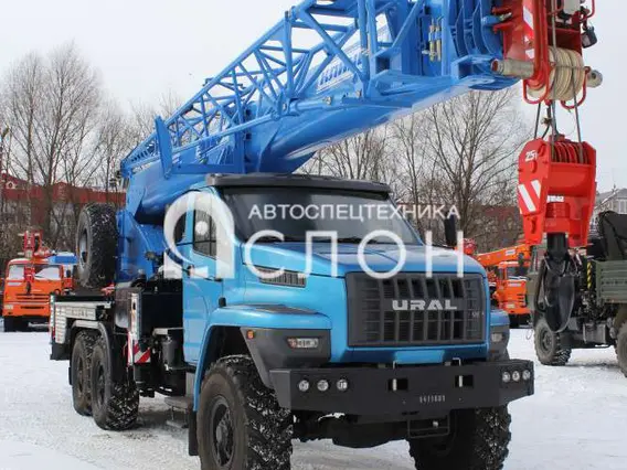 Автокран Урал 4320 NEXT 2025 года новый фото 4