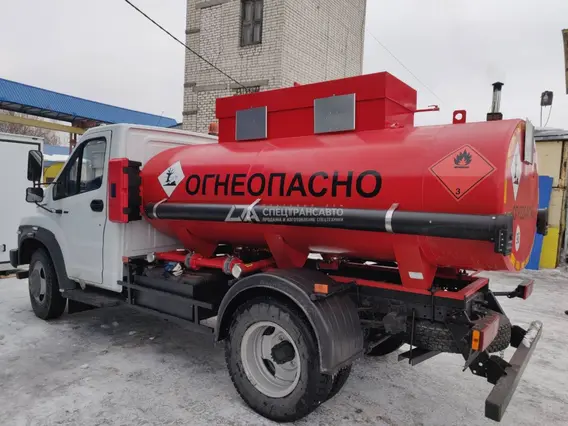 Автотопливозаправщик АТЗ-5 Газон ГАЗ C41R13 (насос СНВ–80АZ)  б/у фото 2
