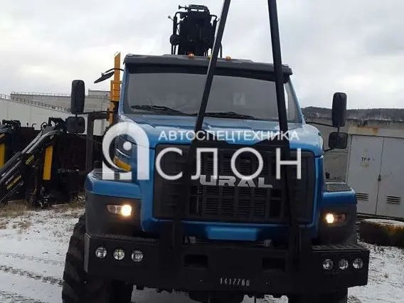 Лесовоз Урал Next 5557 2025 года новый фото 4