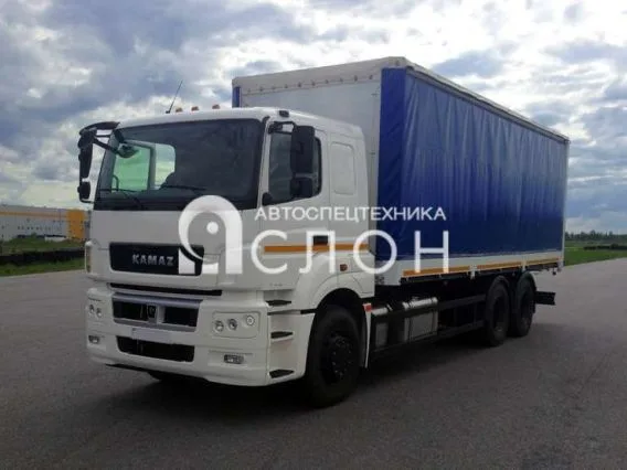 Тентованный грузовик Камаз 65207 2025 года новый фото 3