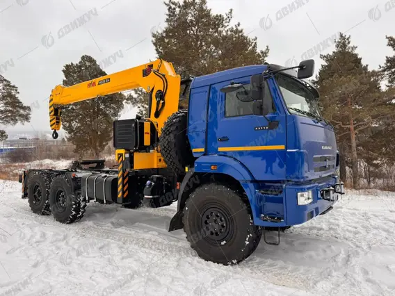 Тягач с КМУ Камаз 43118 2025 года новый фото 3