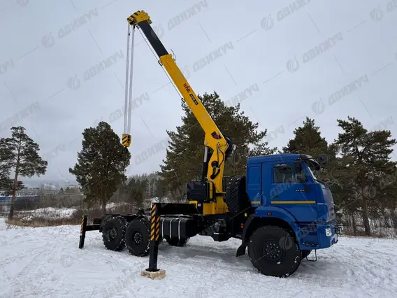 Тягач с КМУ Камаз 43118 2025 года новый фото 8