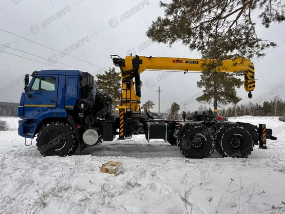 Тягач с КМУ Камаз 43118 2025 года новый фото 7
