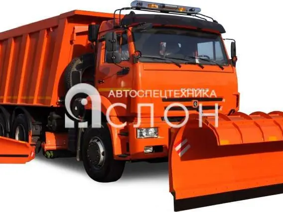 Дорожно-уборочный автомобиль Камаз 65207 2025 года новый фото 3