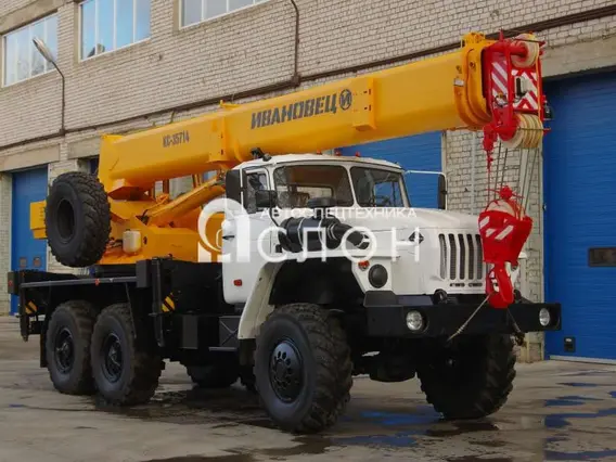 Автокран Урал 5557 2025 года новый фото 2