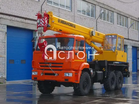 Автокран Камаз 43118 2025 года новый