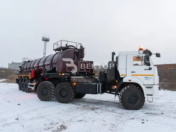Полуприцеп-цистерна вакуумная ППЦ 25ОД  б/у фото 3