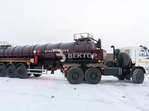 Полуприцеп-цистерна вакуумная ППЦ 25ОД  б/у фото 4