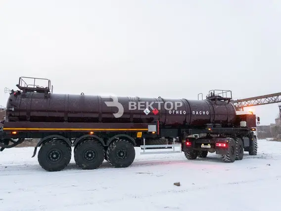 Полуприцеп-цистерна вакуумная ППЦ 25ОД  б/у фото 2