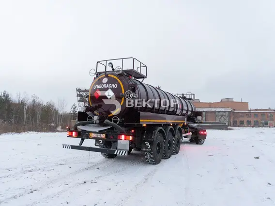 Полуприцеп-цистерна вакуумная ППЦ 25ОД  б/у фото 6