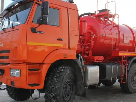 Ассенизатор Камаз 43118-50 2026 года новый фото 3