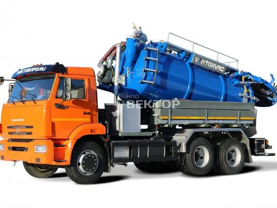 Вакуумная автоцистерна Камаз 65115  б/у