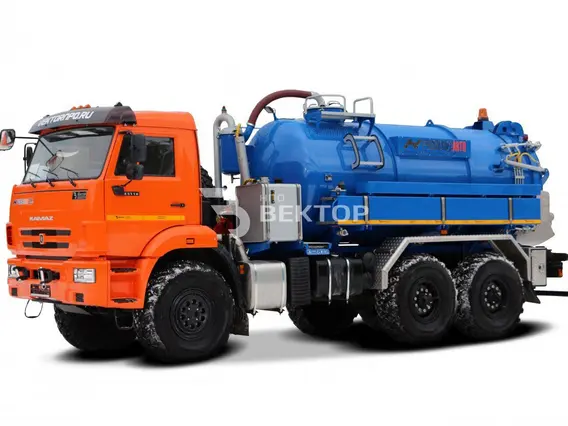 Вакуумная автоцистерна Камаз 43118  б/у