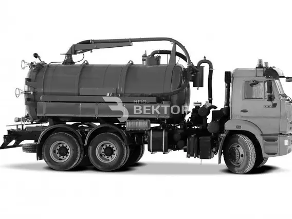 Вакуумная автоцистерна Камаз 65115  б/у