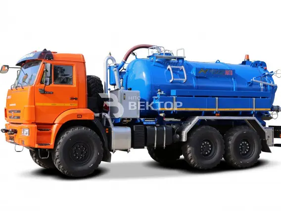 Вакуумная автоцистерна Камаз 43118  б/у